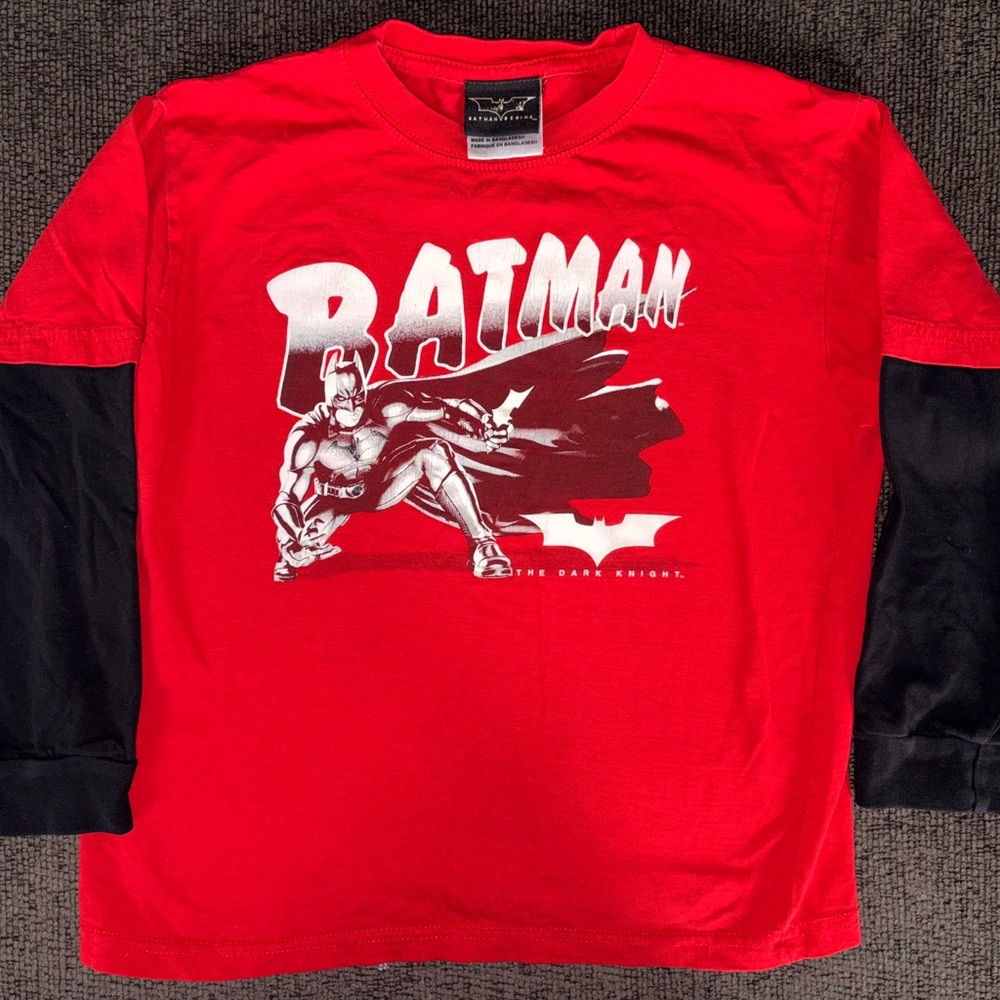 Batman Begins Kids Size 6